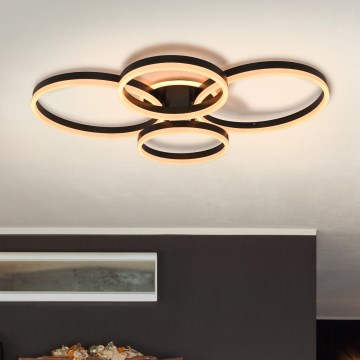 Brilagi - LED Aptumšojama griestu lampa ORBITS LED/52W/230V 3000/4000/6000K + tālvadības pults