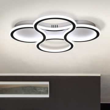 Brilagi - LED Aptumšojama griestu lampa ORELLI LED/53W/230V 3000/4000/6000K + tālvadības pults
