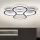 Brilagi - LED Aptumšojama griestu lampa ORELLI LED/53W/230V 3000/4000/6000K + tālvadības pults