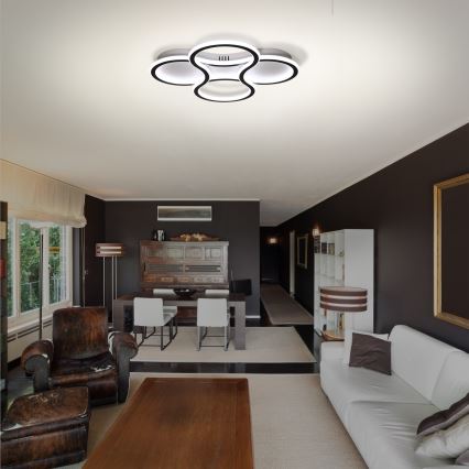 Brilagi - LED Aptumšojama griestu lampa ORELLI LED/53W/230V 3000/4000/6000K + tālvadības pults