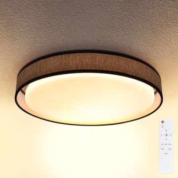 Brilagi - LED Aptumšojama griestu lampa PILAR LED/48W/230V 3000-6500K d. 43 cm + tālvadības pults