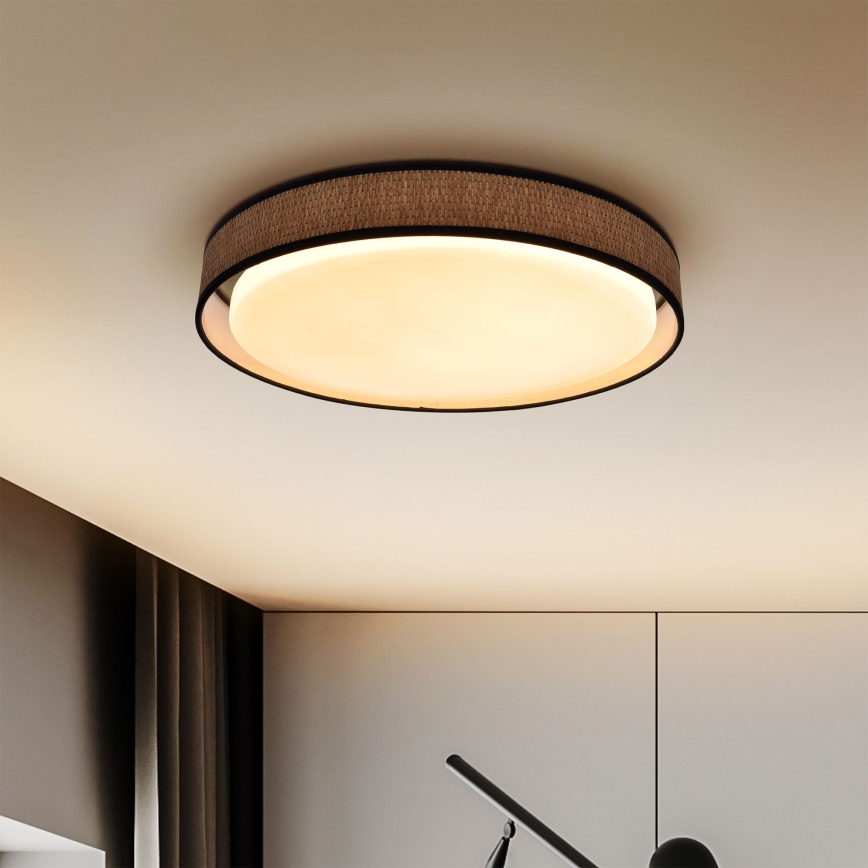 Brilagi - LED Aptumšojama griestu lampa PILAR LED/48W/230V 3000-6500K d. 43 cm + tālvadības pults