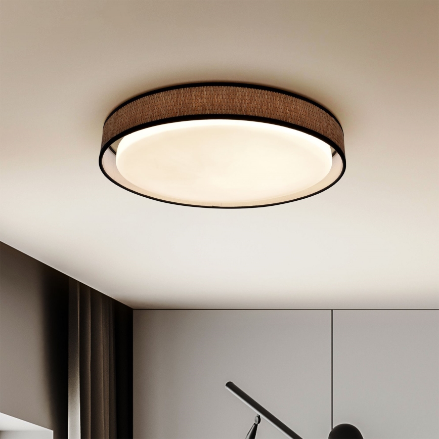 Brilagi - LED Aptumšojama griestu lampa PILAR LED/48W/230V 3000-6500K d. 43 cm + tālvadības pults