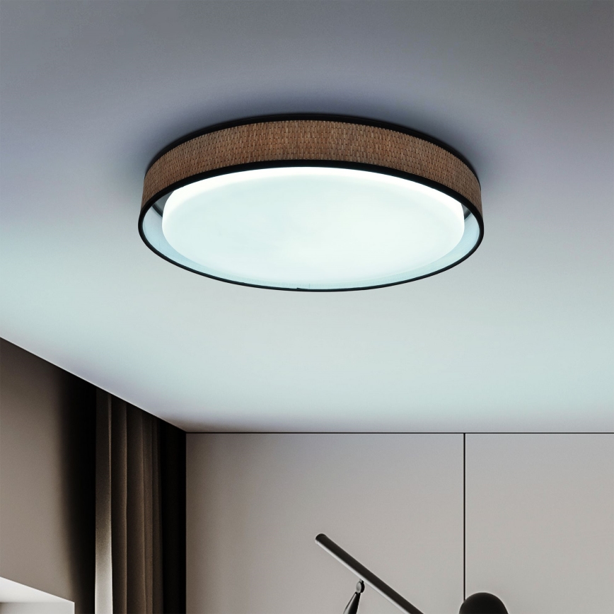 Brilagi - LED Aptumšojama griestu lampa PILAR LED/48W/230V 3000-6500K d. 43 cm + tālvadības pults