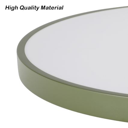 Brilagi - LED regulējams griestu gaismeklis POOL LED/36W/230V 3000-6000K diam. 30 cm zaļš + tālvadības pults