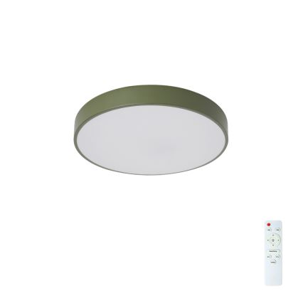 Brilagi - LED regulējams griestu gaismeklis POOL LED/36W/230V 3000-6000K diam. 30 cm zaļš + tālvadības pults