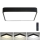 Brilagi - LED Aptumšojama griestu lampa POOL LED/36W/230V 3000-6000K 40x40 cm melna + tālvadības pults