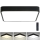 Brilagi - LED Aptumšojama griestu lampa POOL LED/48W/230V 3000-6000K 50x50 cm melna + tālvadības pults