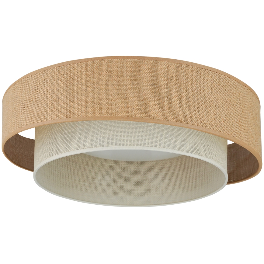 Brilagi - LED Aptumšojama griestu lampa SHINE LED/24W/230V d. 60 cm 3000/4000/6500K bēša/krēmkrāsa + tālvadības pults