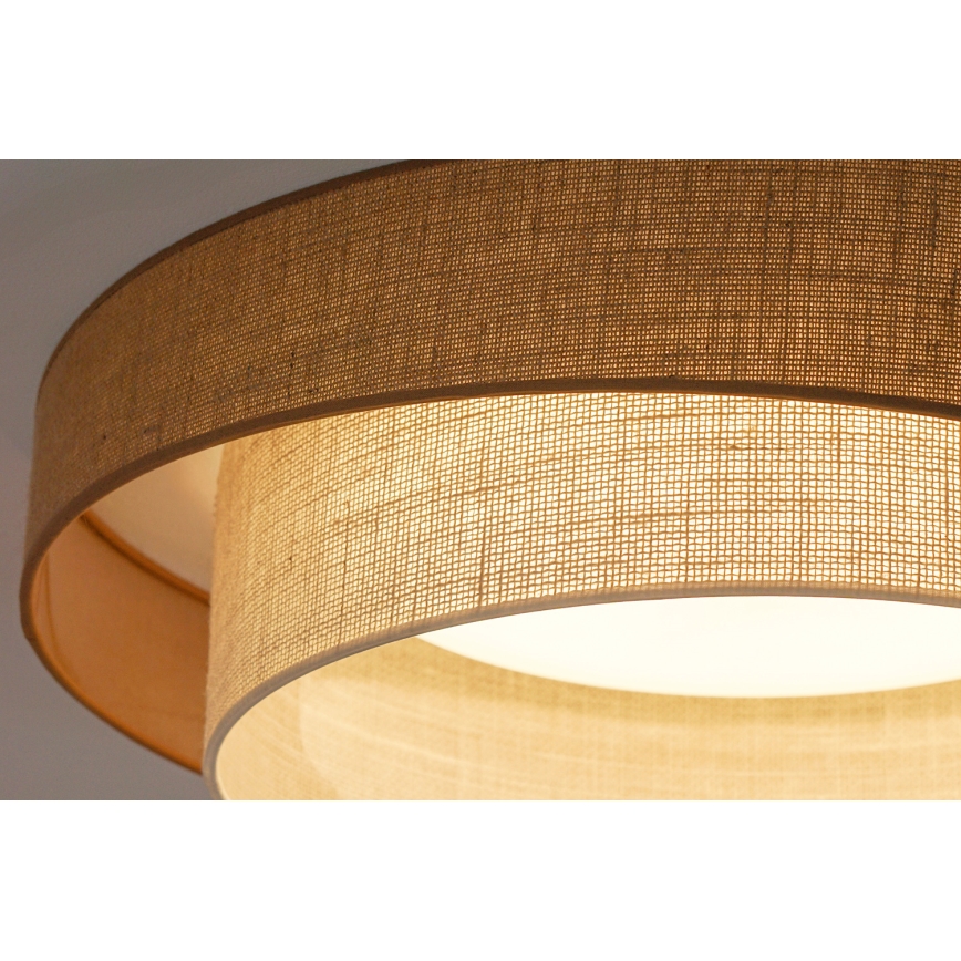 Brilagi - LED Aptumšojama griestu lampa SHINE LED/24W/230V d. 60 cm 3000/4000/6500K bēša/krēmkrāsa + tālvadības pults