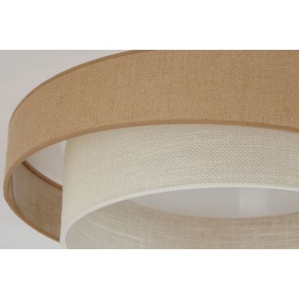 Brilagi - LED Aptumšojama griestu lampa SHINE LED/24W/230V d. 60 cm 3000/4000/6500K bēša/krēmkrāsa + tālvadības pults