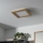 Brilagi - LED Aptumšojama griestu lampa SLIMFRAME WOOD LED/25W/230V 34x34 cm 3000-6000K brūna + tālvadības pults