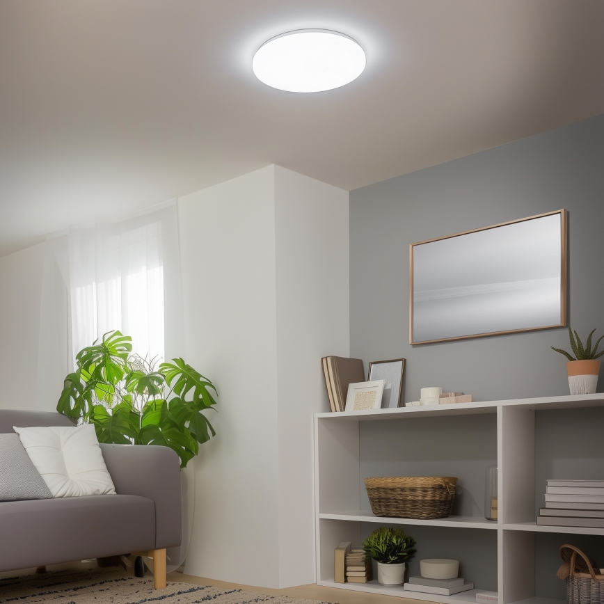 Brilagi - LED Aptumšojama griestu lampa SMART LED/24W/230V 2700-6500K Wi-Fi Tuya + tālvadības pults