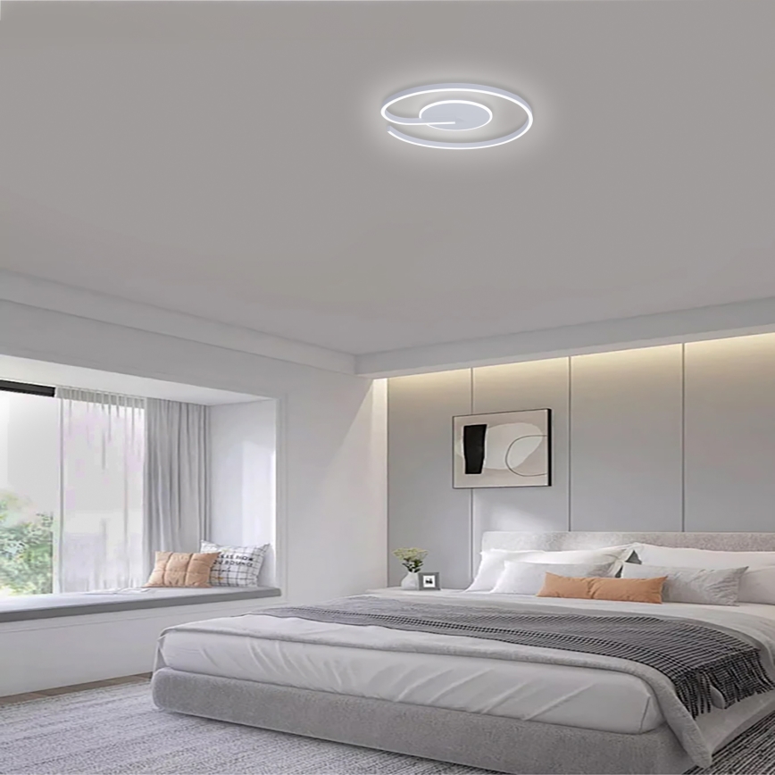 Brilagi - LED Aptumšojama griestu lampa SPIRAL LED/56W/230V 3000/4000/6000K + tālvadības pults