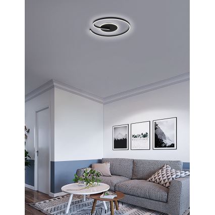 Brilagi - LED Aptumšojama griestu lampa SPIRAL LED/56W/230V 3000/4000/6000K + tālvadības pults