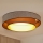 Brilagi - LED Aptumšojama griestu lampa VEGAS SHINE LED/24W/230V d. 60 cm 3000/4000/6500K brūna + tālvadības pults