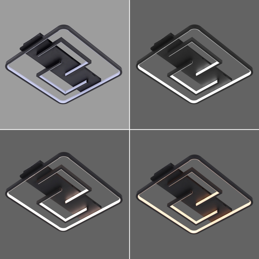 Brilagi - LED Aptumšojama griestu lampa VELO LED/34W/230V 3000/4000/6000K + tālvadības pults