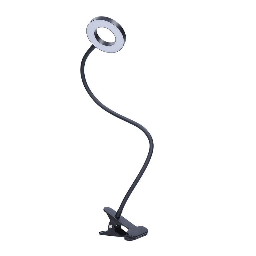 Brilagi -LED Aptumšojama lampa ar fiksatoru ORBELA LED/8W/230V 3000/4000/5000K melna