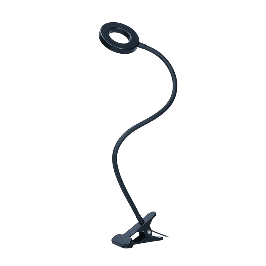 Brilagi -LED Aptumšojama lampa ar fiksatoru ORBELA LED/8W/230V 3000/4000/5000K melna