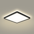Brilagi - LED Aptumšojama lampa ar motion un dusk sensors ULTRA SLIM LED/18W/230V 30x30 cm + tālvadības pults