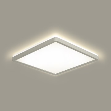 Brilagi - LED Aptumšojama lampa ar motion un dusk sensors ULTRA SLIM LED/18W/230V 30x30 cm + tālvadības pults