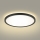 Brilagi - LED Aptumšojama lampa ar motion un dusk sensors ULTRA SLIM LED/24W/230V d. 42 cm + tālvadības pults