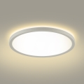 Brilagi - LED Aptumšojama lampa ar motion un dusk sensors ULTRA SLIM LED/24W/230V d. 42 cm + tālvadības pults