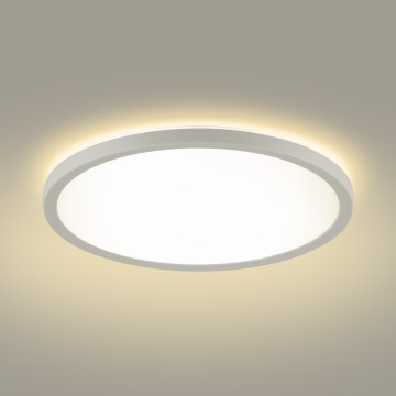 Brilagi - LED Aptumšojama lampa ar motion un dusk sensors ULTRA SLIM LED/24W/230V d. 42 cm + tālvadības pults