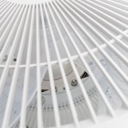 Brilagi - LED Aptumšojama lampa ar ventilatoru AURA LED/38W/230V balta + tālvadības pults