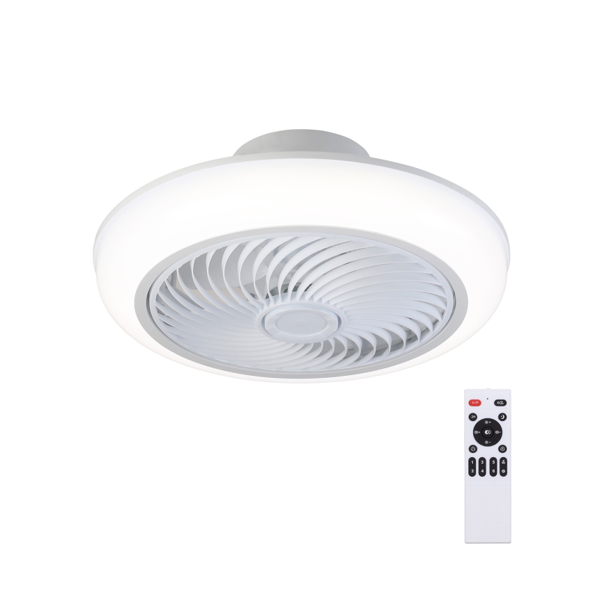 Brilagi - LED Aptumšojama griestu lampa ar ventilatoru LED/30W/230V 3000-6500K balta + tālvadības pults