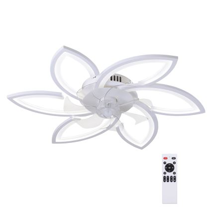 Brilagi - LED Aptumšojama griestu lampa ar ventilatoru LED/50W/230V 3000-6500K balta + tālvadības pults