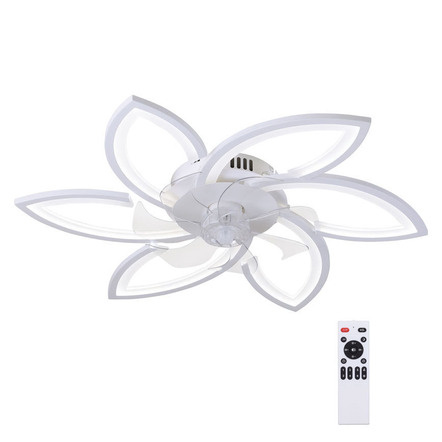 Brilagi - LED Aptumšojama griestu lampa ar ventilatoru LED/50W/230V 3000-6500K balta + tālvadības pults