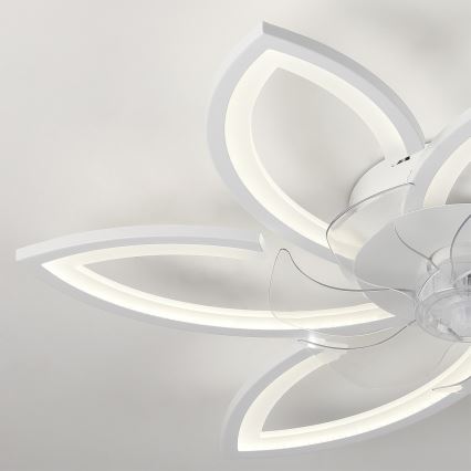 Brilagi - LED Aptumšojama griestu lampa ar ventilatoru LED/50W/230V 3000-6500K balta + tālvadības pults