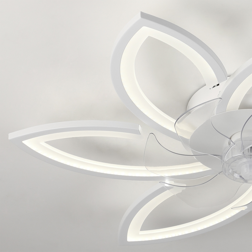 Brilagi - LED Aptumšojama griestu lampa ar ventilatoru LED/50W/230V 3000-6500K balta + tālvadības pults