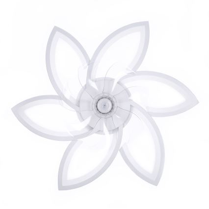 Brilagi - LED Aptumšojama griestu lampa ar ventilatoru LED/50W/230V 3000-6500K balta + tālvadības pults