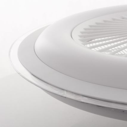 Brilagi - LED Aptumšojama lampa ar ventilatoru RONDA LED/48W/230V 3000-6000K balta+ tālvadības pults