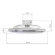Brilagi - LED Aptumšojama griestu lampa ar ventilatoru RONDA LED/65W/230V 3000-6500K sudraba + tālvadības pults