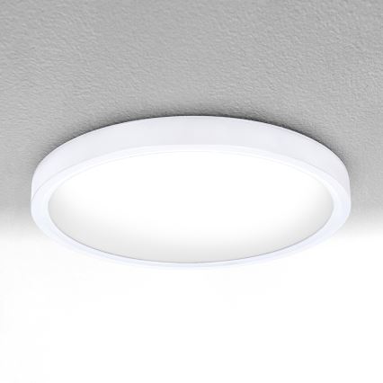 Brilagi - LED Aptumšojama griestu lampa ESTELA LED/48W/230V 3000-6500K ø 40 cm balta + tālvadības pults