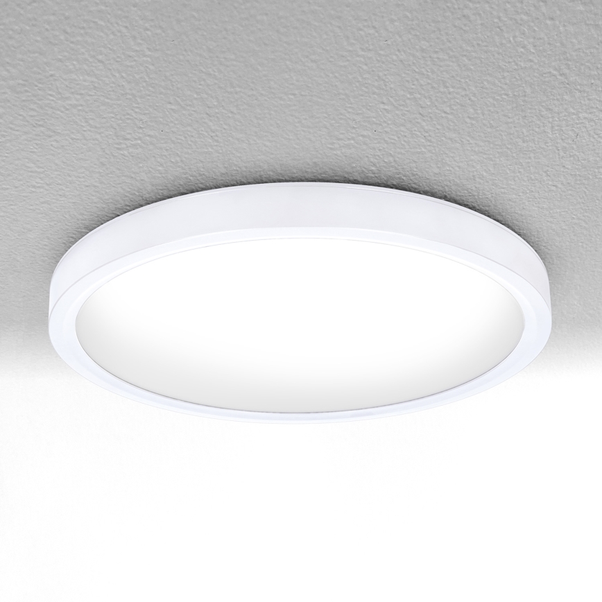Brilagi - LED Aptumšojama griestu lampa ESTELA LED/48W/230V 3000-6500K ø 40 cm balta + tālvadības pults