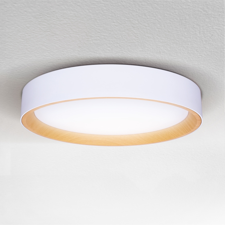 Brilagi - LED Aptumšojama griestu lampa LARIOS LED/60W/230V 3000-6500K ø 49 cm balta + tālvadības pults