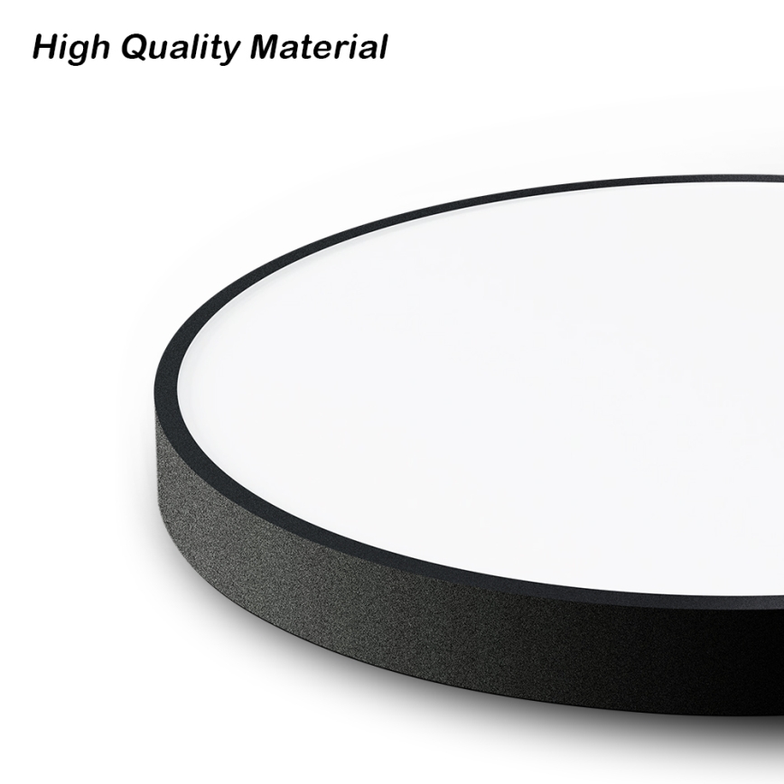 Brilagi - LED Aptumšojama griestu lampa POOL SMART LED/48W/230V 40 cm 3000-6000K Wi-Fi Tuya + tālvadības pults melna