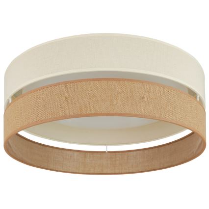 Brilagi - LED Aptumšojama griestu lampa ROYAL YUTE LED/24W/230V d. 45 cm 3000/4000/6500K bēša/krēmkrāsa  + tālvadības pults