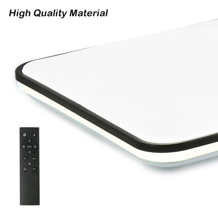 Brilagi - LED Aptumšojama griestu lampa SMART LED/28W/230V 3000-6000K 40x40 cm Wi-Fi Tuya + tālvadības pults