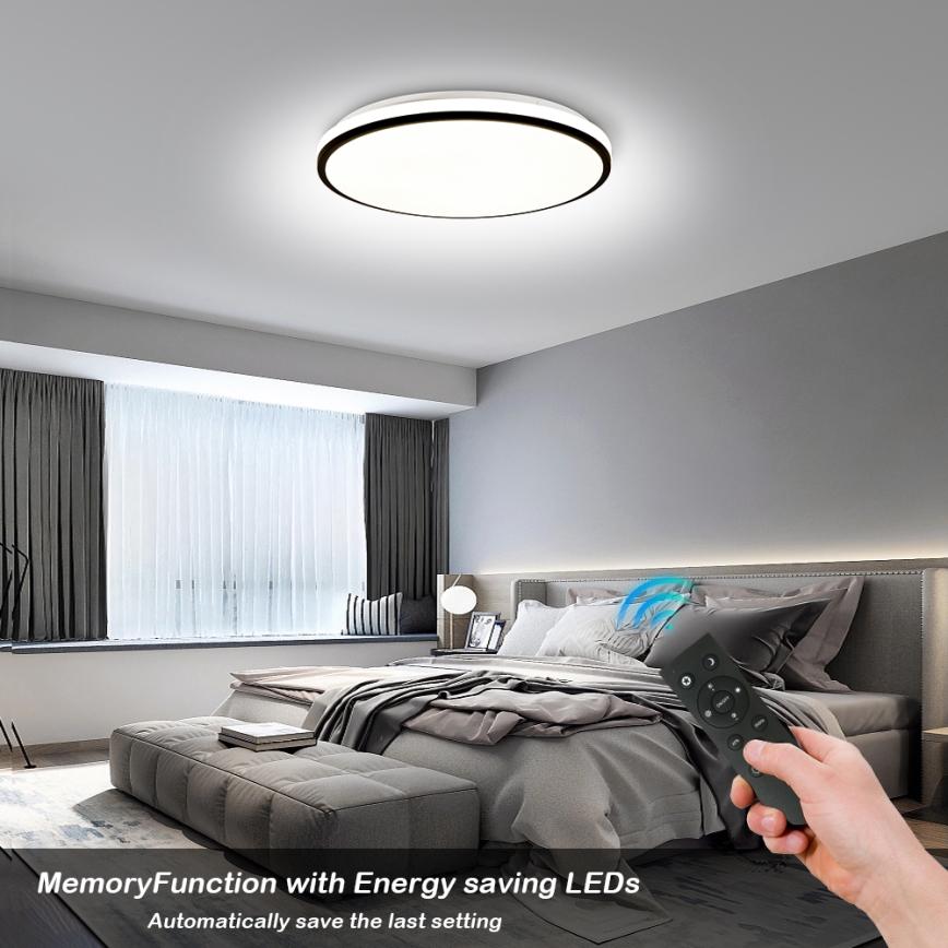 Brilagi - LED Aptumšojama griestu lampa SMART LED/36W/230V 3000-6000K d. 45 cm Wi-Fi Tuya + tālvadības pults