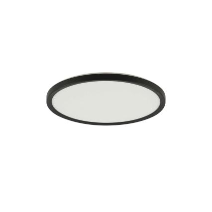 Brilagi - LED Aptumšojama griestu lampa ULTRA SLIM LED/18W/230V 2700-6500K d. 30 cm melna + tālvadības pults