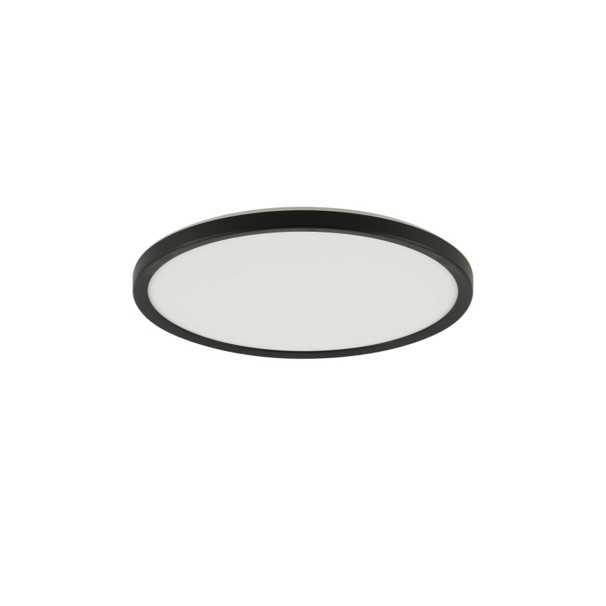 Brilagi - LED Aptumšojama griestu lampa ULTRA SLIM LED/18W/230V 2700-6500K d. 30 cm melna + tālvadības pults