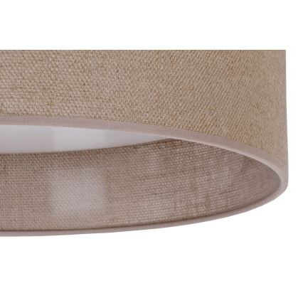Brilagi - LED Aptumšojama griestu lampa VELVET SMART LED/24W/230V d. 45 cm 2700-6500K Wi-Fi Tuya brūna + tālvadības pults