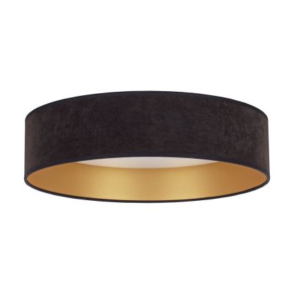 Brilagi - LED Aptumšojama griestu lampa VELVET SMART LED/36W/230V d. 55 cm 2700-6500K Wi-Fi Tuya melna/zelta + tālvadības pults