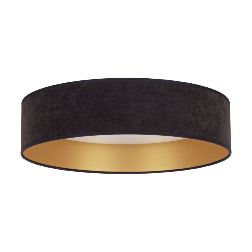 Brilagi - LED Aptumšojama griestu lampa VELVET SMART LED/36W/230V d. 55 cm 2700-6500K Wi-Fi Tuya melna/zelta + tālvadības pults