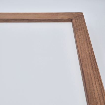 Brilagi - LED Aptumšojama vannas istabas griestu lampa WOODY FRAME LED/50W/230V ozols ķirsis 60x60 cm 3000-6000K IP44 + tālvadības pults